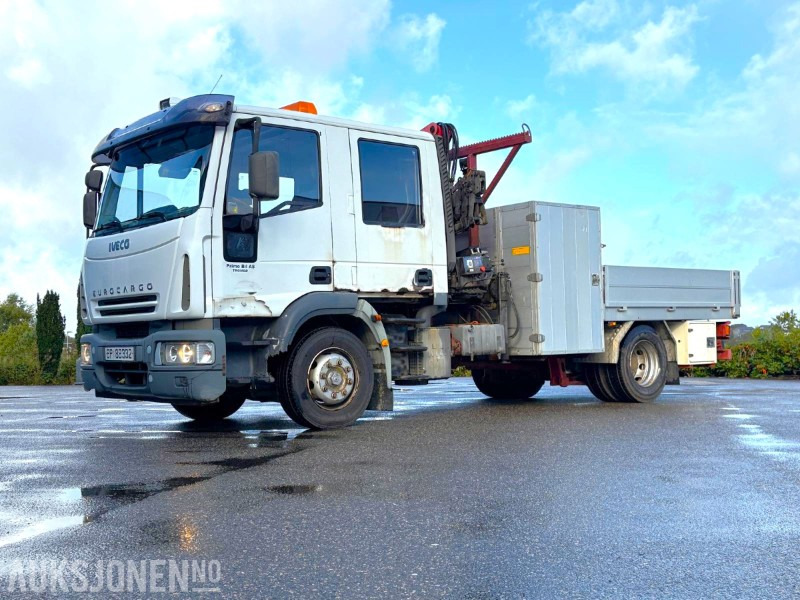 2004 Iveco 120E24 EUROCARGO kranbil - registrert for 5 sitteplasser - Crane truck: picture 1 2004 Iveco 120E24 EUROCARGO kranbil - registrert for 5 sitteplasser - Crane truck: picture 1