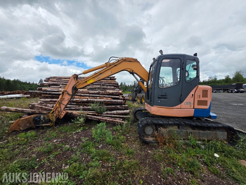 2005 Case CX75R Beltegraver med SMS Pusseskuff - 3815 arbeidstimer - Excavator: picture 3 2005 Case CX75R Beltegraver med SMS Pusseskuff - 3815 arbeidstimer - Excavator: picture 3