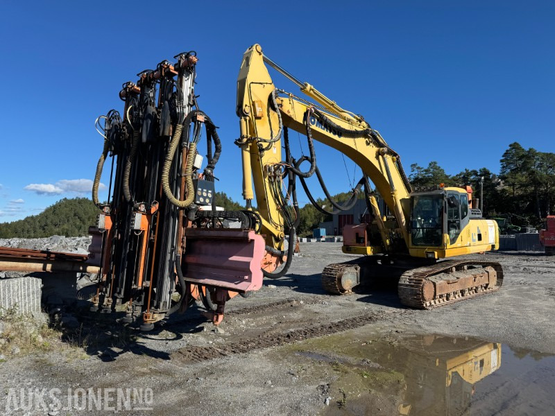 2005 Komatsu PC340 LC-7 Gravemaskin m/ Sandvik DQ440 steintrimmer - Drilling rig: picture 3 2005 Komatsu PC340 LC-7 Gravemaskin m/ Sandvik DQ440 steintrimmer - Drilling rig: picture 3
