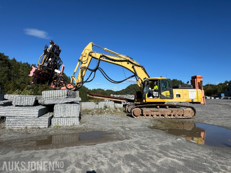 2005 Komatsu PC340 LC-7 Gravemaskin m/ Sandvik DQ440 steintrimmer - Drilling rig: picture 2 2005 Komatsu PC340 LC-7 Gravemaskin m/ Sandvik DQ440 steintrimmer - Drilling rig: picture 2