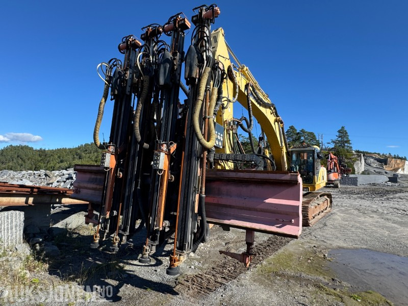 2005 Komatsu PC340 LC-7 Gravemaskin m/ Sandvik DQ440 steintrimmer - Drilling rig: picture 4 2005 Komatsu PC340 LC-7 Gravemaskin m/ Sandvik DQ440 steintrimmer - Drilling rig: picture 4