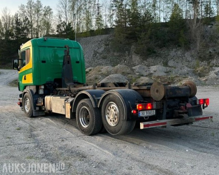 2005 Scania R-serie R580 Palfinger krok Helluft Reparasjonsobjekt - Hook lift truck: picture 4 2005 Scania R-serie R580 Palfinger krok Helluft Reparasjonsobjekt - Hook lift truck: picture 4