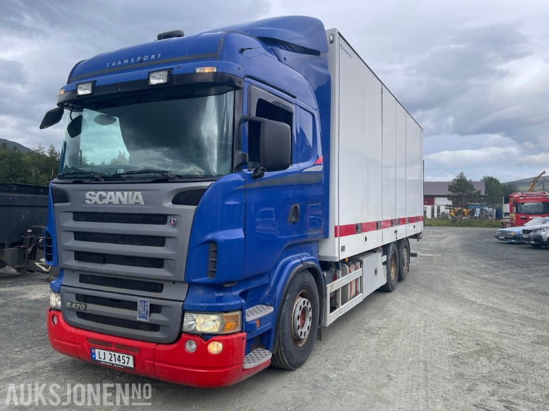 Box truck 2006 Scania R470 Skapbil: picture 1
