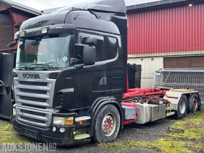 2006 Scania R470 krokbil / Rep.objekt - Hook lift truck: picture 1 2006 Scania R470 krokbil / Rep.objekt - Hook lift truck: picture 1
