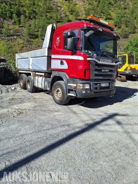 2006 Scania R500 brøyterigget tippbil - tandem - Tipper: picture 4 2006 Scania R500 brøyterigget tippbil - tandem - Tipper: picture 4