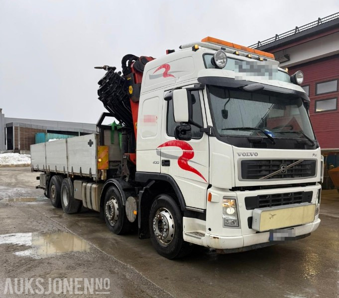 2006 Volvo FM 400 8x2 med PALFINGER PK 44002 og 8 hydrauliske seksjoner, Vinsj, Båtstøter, hydraulisk platform bredding opp til 3.05meter, 7 meter planlengde! - Crane truck: picture 3 2006 Volvo FM 400 8x2 med PALFINGER PK 44002 og 8 hydrauliske seksjoner, Vinsj, Båtstøter, hydraulisk platform bredding opp til 3.05meter, 7 meter planlengde! - Crane truck: picture 3