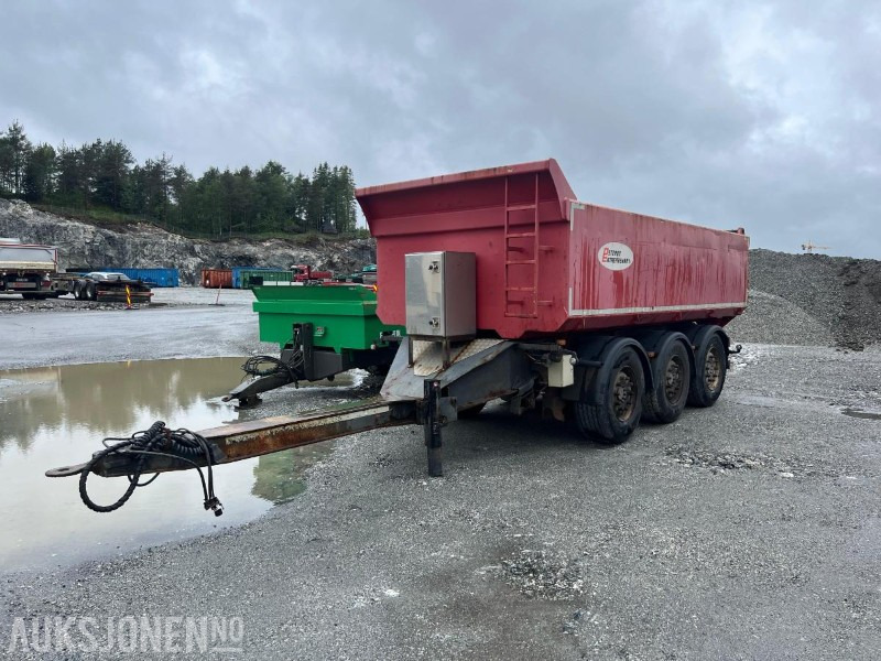 2007 M&V Trailer Treakslet dumperhenger - Tipper trailer: picture 1 2007 M&V Trailer Treakslet dumperhenger - Tipper trailer: picture 1