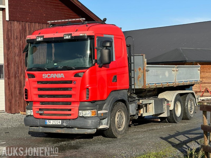 2007 SCANIA R480 6x2 KROKBIL - Hook lift truck: picture 1 2007 SCANIA R480 6x2 KROKBIL - Hook lift truck: picture 1