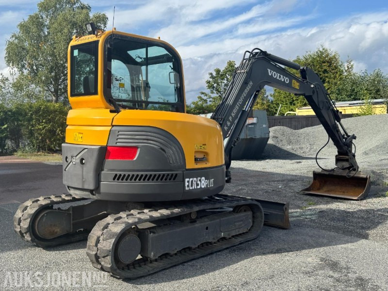 2007 Volvo ECR58 gravemaskin / 951 timer - Excavator: picture 5 2007 Volvo ECR58 gravemaskin / 951 timer - Excavator: picture 5