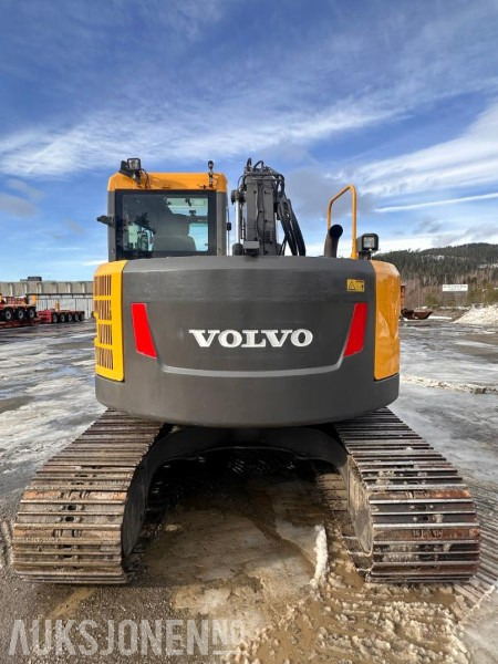 Excavator 2008 Volvo ECR145C - Engcon tiltrotator - Puss og graveskuff.: picture 7