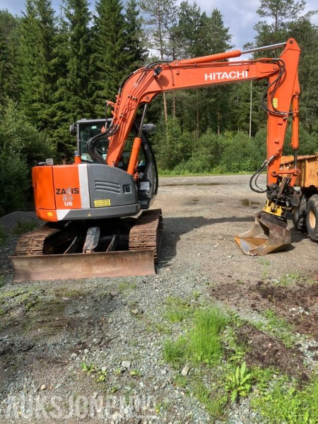 2010 Hitachi ZX 85 US -3 MVA FRI BELTEGRAVER - Excavator: picture 2 2010 Hitachi ZX 85 US -3 MVA FRI BELTEGRAVER - Excavator: picture 2