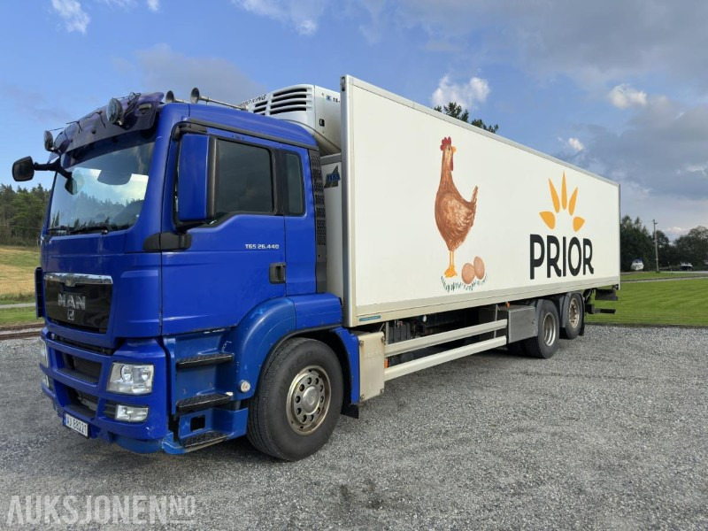 Box truck 2010 MAN TGX 26.440 6x2 Skapbil | Thermo King TS-600E aggregat | Zepro bakløft: picture 9