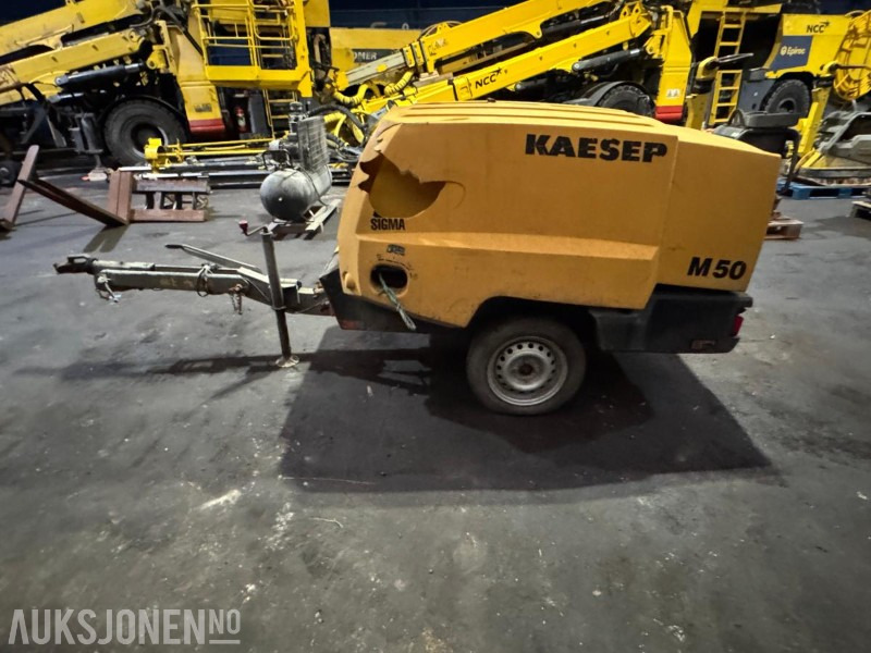 2011 Kaeser M 50 tilhengermontert kompressor - Construction equipment: picture 4 2011 Kaeser M 50 tilhengermontert kompressor - Construction equipment: picture 4