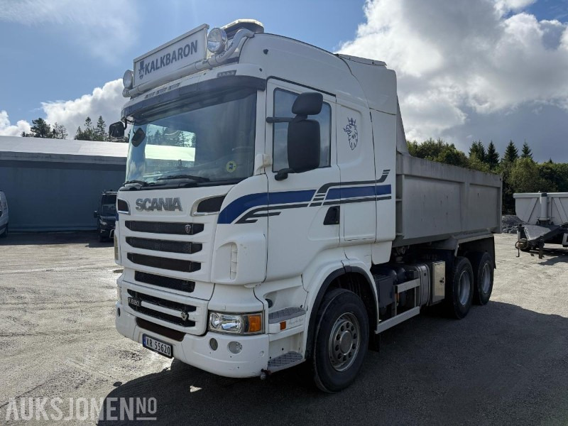 2011 Scania R620 6X4 Tippbil med 2005 Carnehl trippelkjerre - Tipper: picture 1 2011 Scania R620 6X4 Tippbil med 2005 Carnehl trippelkjerre - Tipper: picture 1
