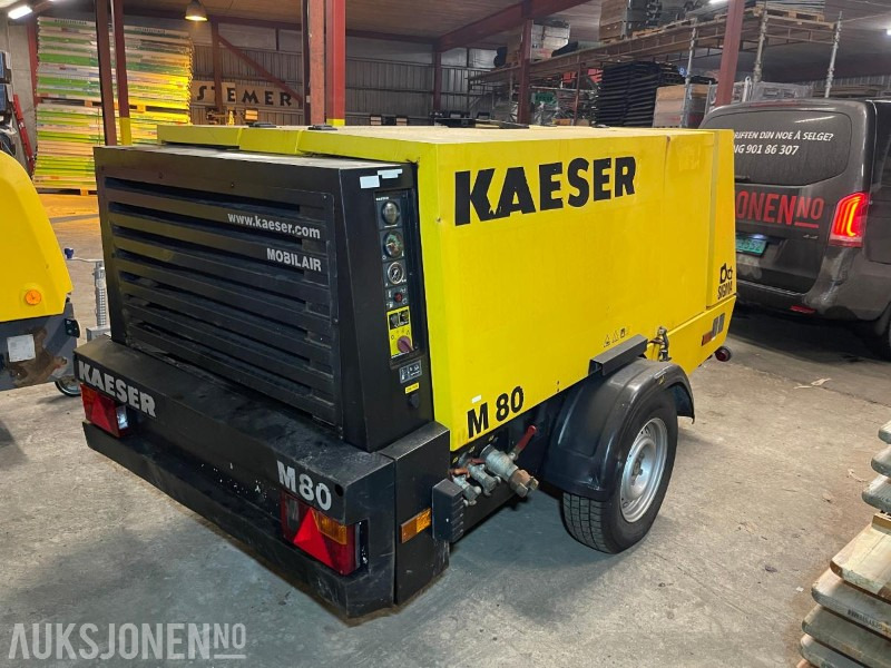 2012 Kaeser M 80 Tilhenger kompressor - Construction equipment: picture 4 2012 Kaeser M 80 Tilhenger kompressor - Construction equipment: picture 4