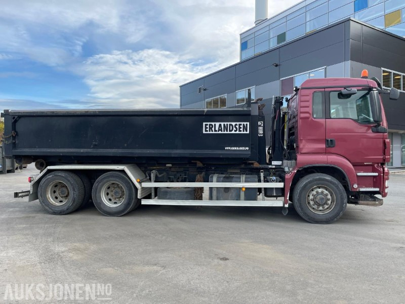 2013 MAN TGS Krokbil Hydrodrive 6x6, 289135 km, Eu godkjent til 29.03.2026 - Hook lift truck: picture 5 2013 MAN TGS Krokbil Hydrodrive 6x6, 289135 km, Eu godkjent til 29.03.2026 - Hook lift truck: picture 5