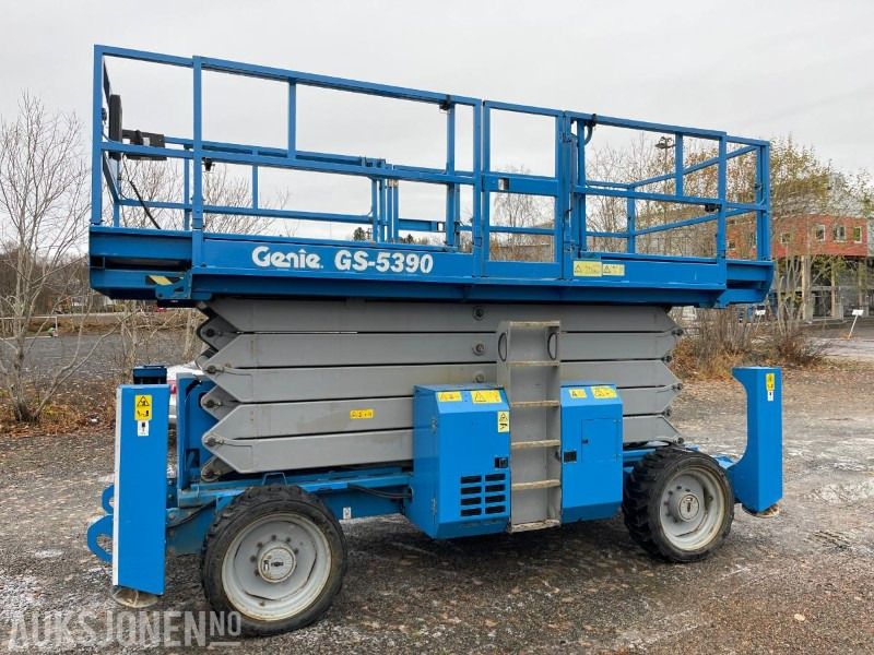 2014 Genie GS 5390 Sakselift med 1904 timer - Aerial platform: picture 5 2014 Genie GS 5390 Sakselift med 1904 timer - Aerial platform: picture 5