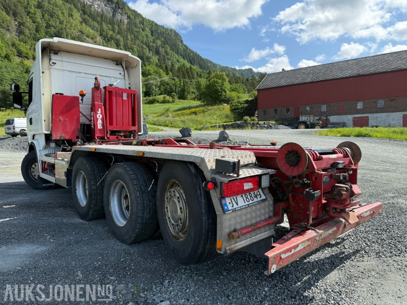 2014 Scania R620 8x4 krokbil - JOAB Krok m/ knekk - kranhydraulikk - Hook lift truck: picture 4 2014 Scania R620 8x4 krokbil - JOAB Krok m/ knekk - kranhydraulikk - Hook lift truck: picture 4