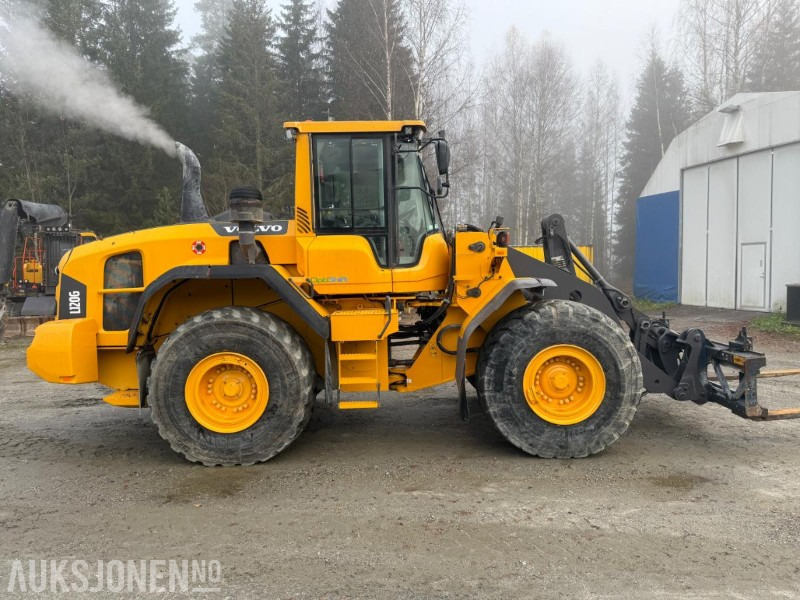 2014 Volvo L120G hjullaster, 7763 timer, Hydr. pallegaffel, nylig service og årskontroll - Wheel loader: picture 4 2014 Volvo L120G hjullaster, 7763 timer, Hydr. pallegaffel, nylig service og årskontroll - Wheel loader: picture 4