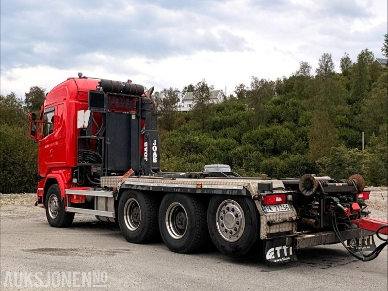 2015 Scania R-serie – Krokbil 8x4 - Joab krok - Eu-godkjent til 3/26 - Km: 308323 - Hook lift truck: picture 3 2015 Scania R-serie – Krokbil 8x4 - Joab krok - Eu-godkjent til 3/26 - Km: 308323 - Hook lift truck: picture 3