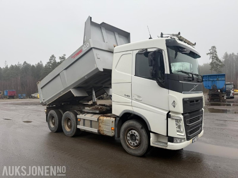 2015 VOLVO FH540 TIPPBIL SERVICEHISTORIKK ZETTERBERG PÅBYGG. - Tipper: picture 2 2015 VOLVO FH540 TIPPBIL SERVICEHISTORIKK ZETTERBERG PÅBYGG. - Tipper: picture 2