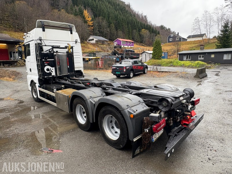 2017 MAN TGX 650 krokløft - KUN 127 766 km - 21 tonn kapasitet på krok - Hook lift truck: picture 4 2017 MAN TGX 650 krokløft - KUN 127 766 km - 21 tonn kapasitet på krok - Hook lift truck: picture 4