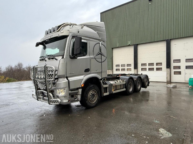 2017 Mercedes-Benz AROCS 3258 Krokbil 8X4 - Hiab 22T - Påkostet - export - 330000KM - Hook lift truck: picture 1 2017 Mercedes-Benz AROCS 3258 Krokbil 8X4 - Hiab 22T - Påkostet - export - 330000KM - Hook lift truck: picture 1