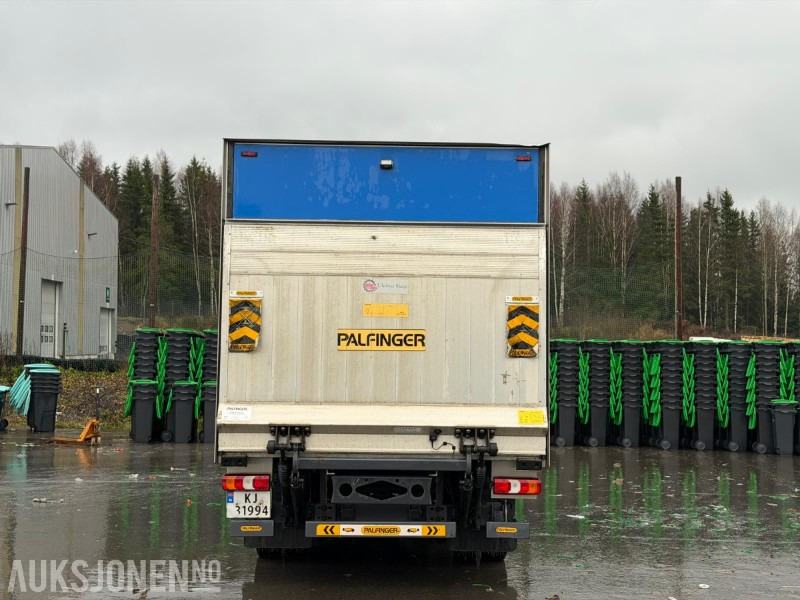 2017 Mercedes-Benz ATEGO 818 L skapbil | Palfinger lift | Ulefoss skap - Box truck: picture 4 2017 Mercedes-Benz ATEGO 818 L skapbil | Palfinger lift | Ulefoss skap - Box truck: picture 4