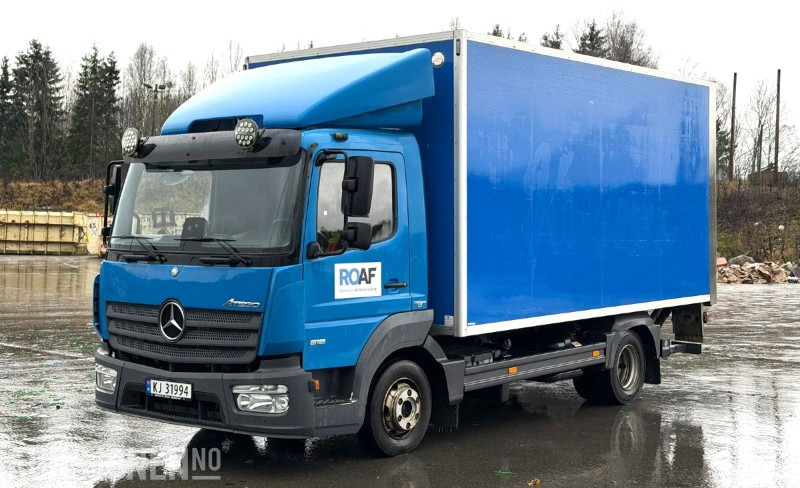 2017 Mercedes-Benz ATEGO 818 L skapbil | Palfinger lift | Ulefoss skap - Box truck: picture 1 2017 Mercedes-Benz ATEGO 818 L skapbil | Palfinger lift | Ulefoss skap - Box truck: picture 1