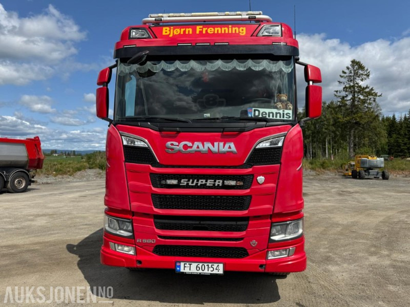 2018 Scania R580 GODT UTSTYRT TIPPBIL MED 3 AKSLET HENGER - Tipper: picture 3 2018 Scania R580 GODT UTSTYRT TIPPBIL MED 3 AKSLET HENGER - Tipper: picture 3