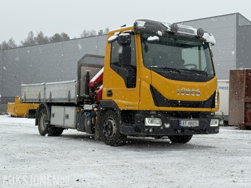 2019 Iveco Eurocargo 100-210 kranbil med tipp - KUN 70 177 km! - Crane truck: picture 2 2019 Iveco Eurocargo 100-210 kranbil med tipp - KUN 70 177 km! - Crane truck: picture 2
