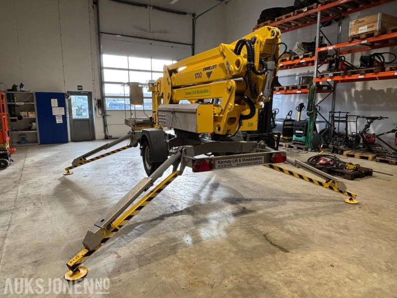 2019 OMMELIFT 1700EXB 17M ARBEIDSHØYDE. HYDRAULISK FREMDRIFT - Aerial platform: picture 4 2019 OMMELIFT 1700EXB 17M ARBEIDSHØYDE. HYDRAULISK FREMDRIFT - Aerial platform: picture 4