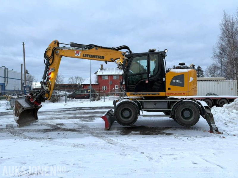 2020 Liebherr A 918 Compact Litronic Hjulgraver/R6 Tiltrotator/Webasto - Excavator: picture 2 2020 Liebherr A 918 Compact Litronic Hjulgraver/R6 Tiltrotator/Webasto - Excavator: picture 2