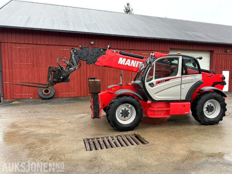 2020 Manitou MT1840 Teleskoptruck, gafler med sideshift/ spreder, Lys, Lavt timeantall, joystick, 4-hjulsstyring, - Telescopic handler: picture 2 2020 Manitou MT1840 Teleskoptruck, gafler med sideshift/ spreder, Lys, Lavt timeantall, joystick, 4-hjulsstyring, - Telescopic handler: picture 2