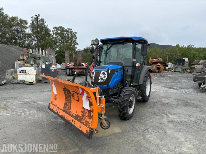 Farm tractor 2020 Solis 50 med frontlaster,strøapparat og brøyteskjær: picture 1
