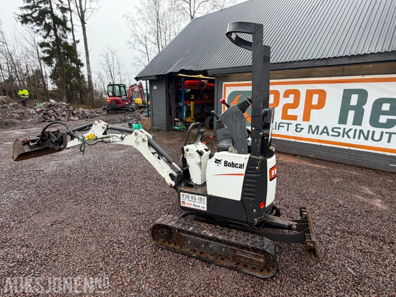 2021 Bobcat E10z minigraver - Pusseskuff 77 cm - SE hydraulisk tilt - Mini excavator: picture 3 2021 Bobcat E10z minigraver - Pusseskuff 77 cm - SE hydraulisk tilt - Mini excavator: picture 3