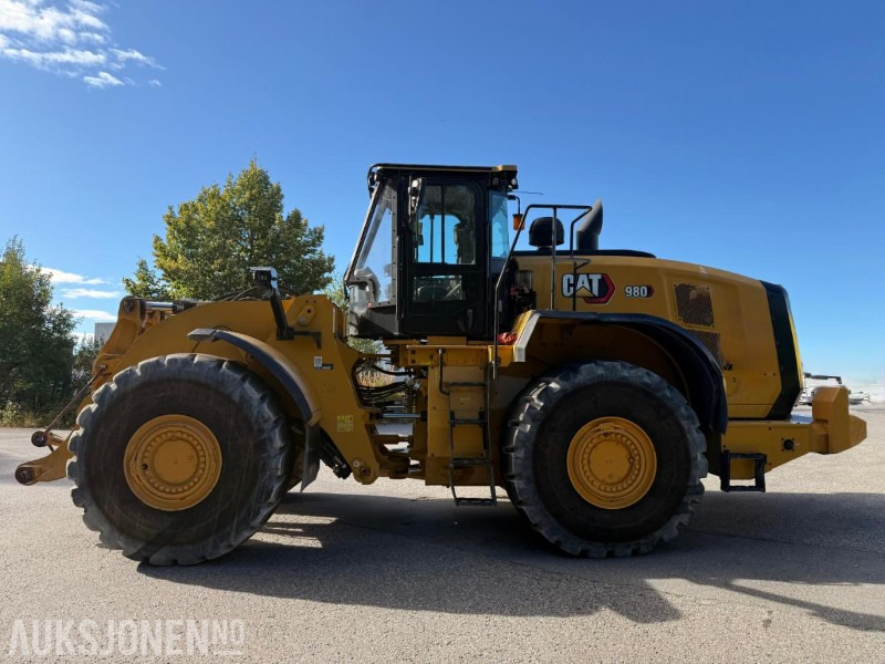 2021 Cat 980 Skuff 6.5 m3 Pon/Cat -3860t - servicehistorikk - Wheel loader: picture 5 2021 Cat 980 Skuff 6.5 m3 Pon/Cat -3860t - servicehistorikk - Wheel loader: picture 5