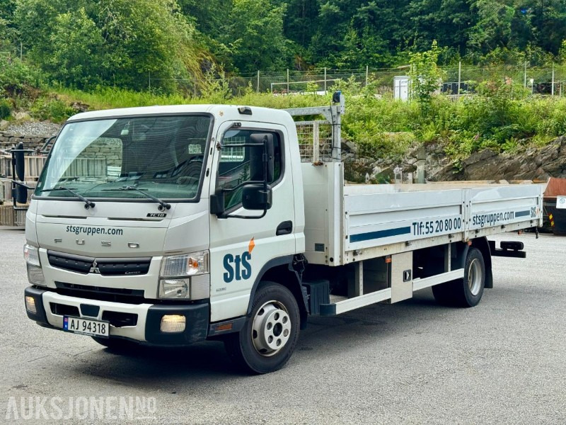 2021 Fuso Canter - Planbil - Godkjent til 07/26 - Km: 21463 - Dropside/ Flatbed truck: picture 1 2021 Fuso Canter - Planbil - Godkjent til 07/26 - Km: 21463 - Dropside/ Flatbed truck: picture 1