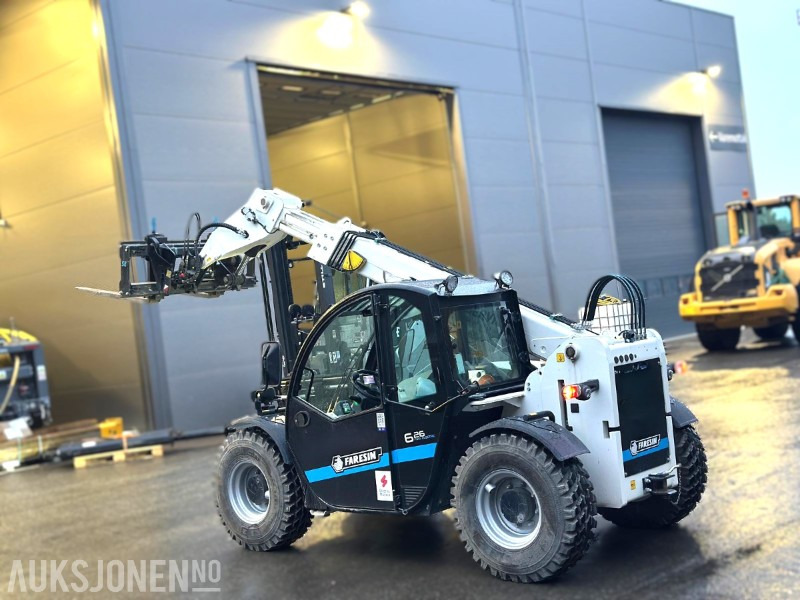 2022 Faresin 6.26 Full Electric teleskoplaster – 337 timer, skuffe, pallegaffel, løftekrok, nullutslipp - Telescopic handler: picture 3 2022 Faresin 6.26 Full Electric teleskoplaster – 337 timer, skuffe, pallegaffel, løftekrok, nullutslipp - Telescopic handler: picture 3