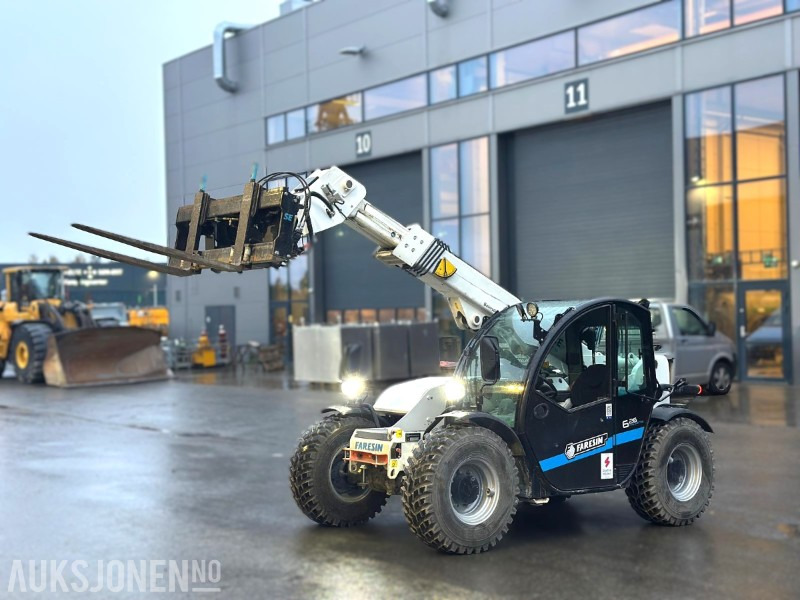 2022 Faresin 6.26 Full Electric teleskoplaster – 337 timer, skuffe, pallegaffel, løftekrok, nullutslipp - Telescopic handler: picture 1 2022 Faresin 6.26 Full Electric teleskoplaster – 337 timer, skuffe, pallegaffel, løftekrok, nullutslipp - Telescopic handler: picture 1
