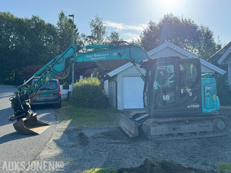 2022 Kobelco SK75SR-7 gravemaskin / 954 timer - Excavator: picture 2 2022 Kobelco SK75SR-7 gravemaskin / 954 timer - Excavator: picture 2