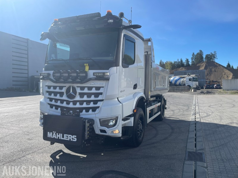 2024 Mercedes-Benz Arocs 1842 4x4 Kombibil m/brøyteopplegg – Kun 13 000 km - Som NY! - Tipper: picture 2 2024 Mercedes-Benz Arocs 1842 4x4 Kombibil m/brøyteopplegg – Kun 13 000 km - Som NY! - Tipper: picture 2