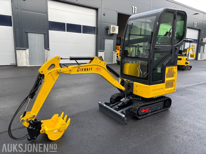 2025 FODIT FT327N ZERO TAIL 1,8TONN. KUBOTA DIESELMOTOR GRAVESKUFF. - Mini excavator: picture 1 2025 FODIT FT327N ZERO TAIL 1,8TONN. KUBOTA DIESELMOTOR GRAVESKUFF. - Mini excavator: picture 1