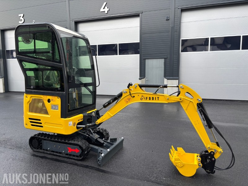 2025 FODIT FT327N ZERO TAIL 1,8TONN. KUBOTA DIESELMOTOR GRAVESKUFF. - Mini excavator: picture 5 2025 FODIT FT327N ZERO TAIL 1,8TONN. KUBOTA DIESELMOTOR GRAVESKUFF. - Mini excavator: picture 5