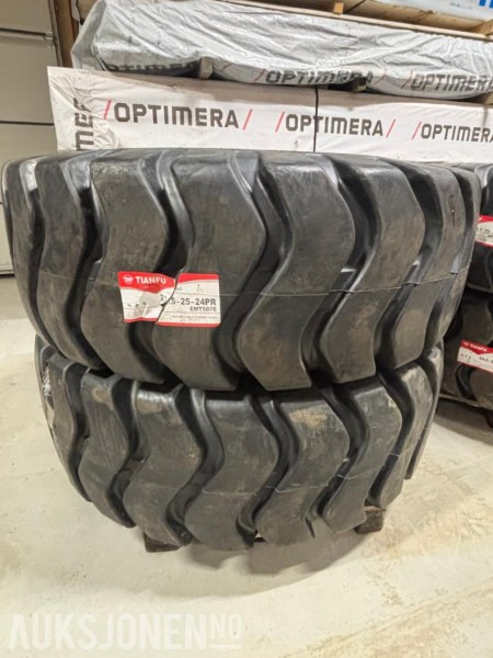 4 nye 23.5-25 dekk - Anleggsdekk - Construction equipment: picture 2 4 nye 23.5-25 dekk - Anleggsdekk - Construction equipment: picture 2