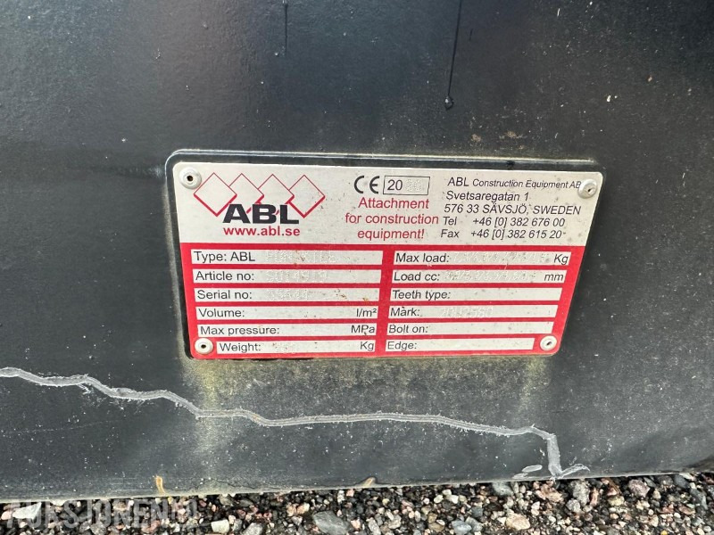 ABL Meget kraftig kranarm med CAT 972 / 982 Feste - Ubrukt og ny - Construction equipment: picture 3 ABL Meget kraftig kranarm med CAT 972 / 982 Feste - Ubrukt og ny - Construction equipment: picture 3