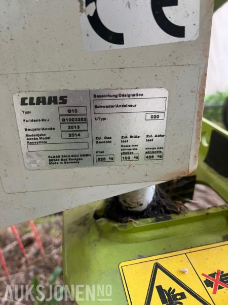 2013 Claas Liner 370 rive - Agricultural machinery: picture 5 2013 Claas Liner 370 rive - Agricultural machinery: picture 5