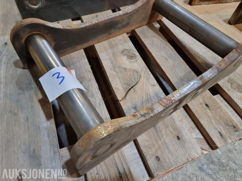 2 Stk. S60 Hurtigfester / sveisegrinder - Attachment for Construction machinery: picture 1 2 Stk. S60 Hurtigfester / sveisegrinder - Attachment for Construction machinery: picture 1