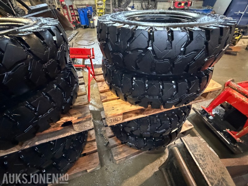 2025 Nokian 4 stk Hjulgraverdekk 10.00–20 – Nær Ny Stand – På Felg - Attachment for Construction machinery: picture 5 2025 Nokian 4 stk Hjulgraverdekk 10.00–20 – Nær Ny Stand – På Felg - Attachment for Construction machinery: picture 5