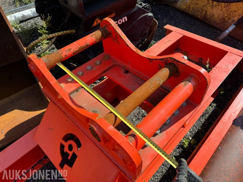Attachment for Construction machinery Gigant G-GR-2500 planeringsrulle Med S70 Feste: picture 10